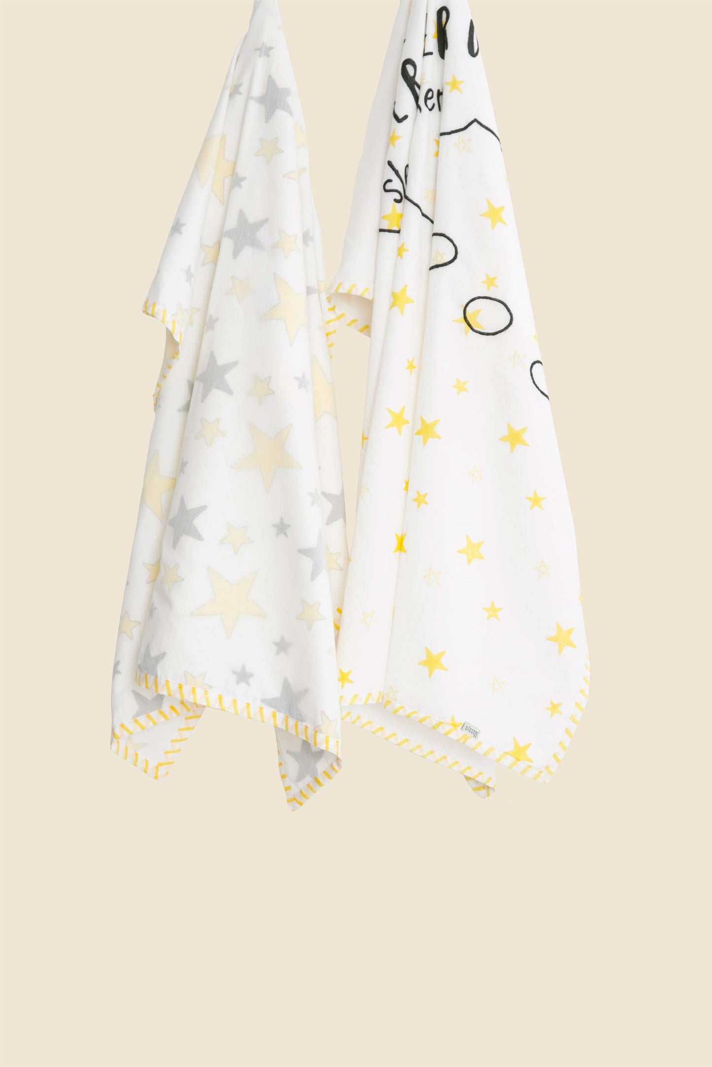 Imperfect Dohar- Superbaby flies over Town- Embroidered