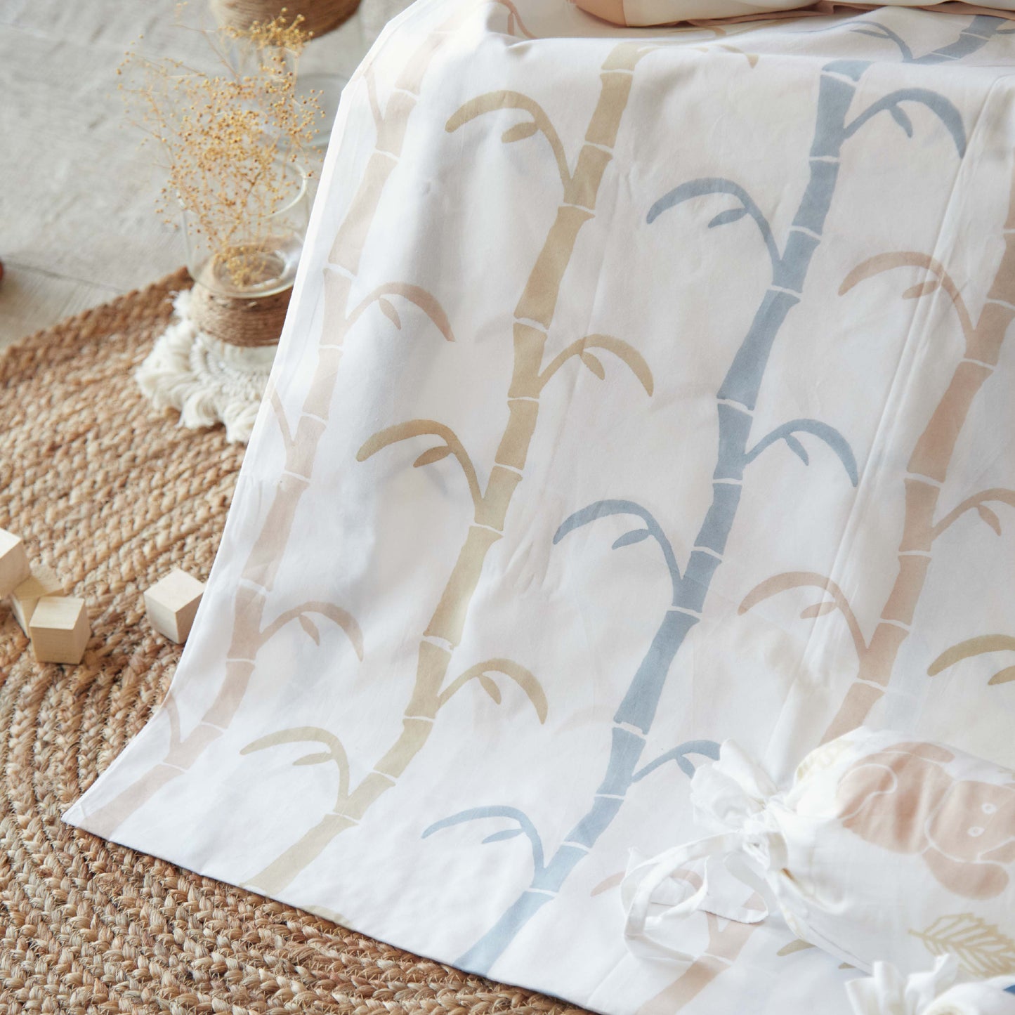 Imperfect Cot Bedding Set - K For Koala - Beige