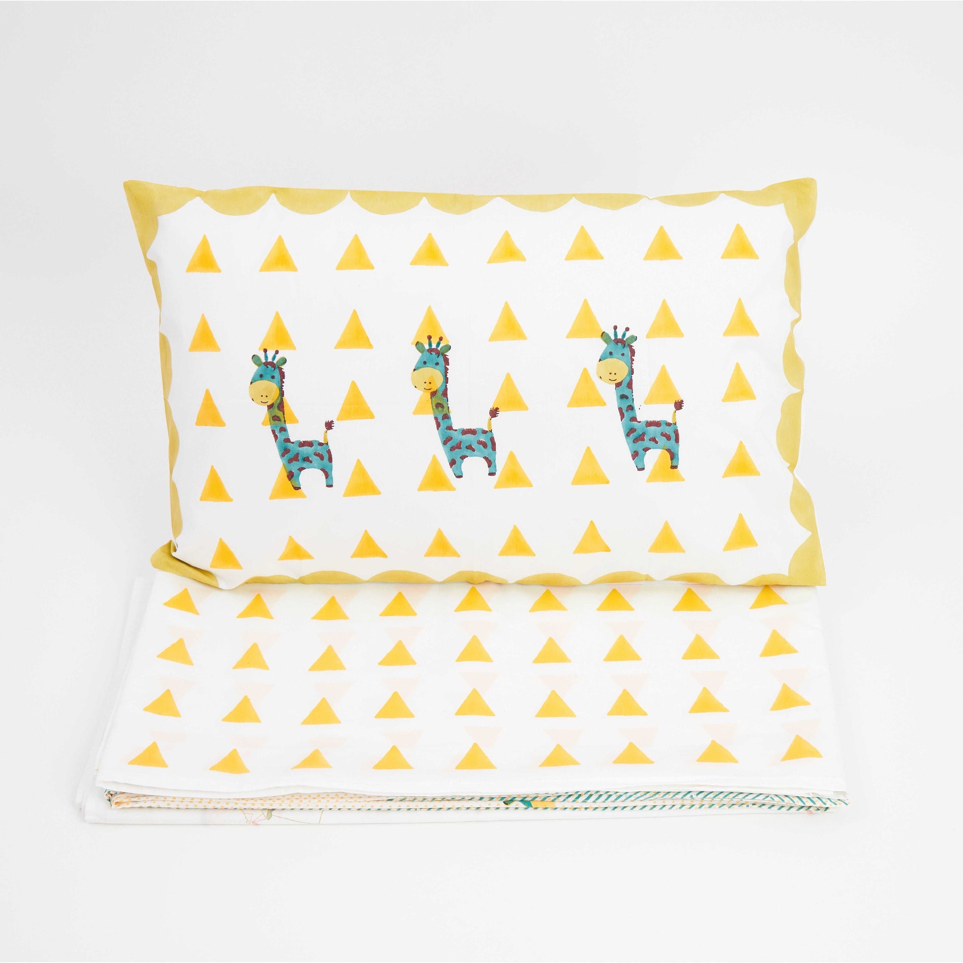 Bed Set- My Best Friend Gira the Giraffe- Yellow