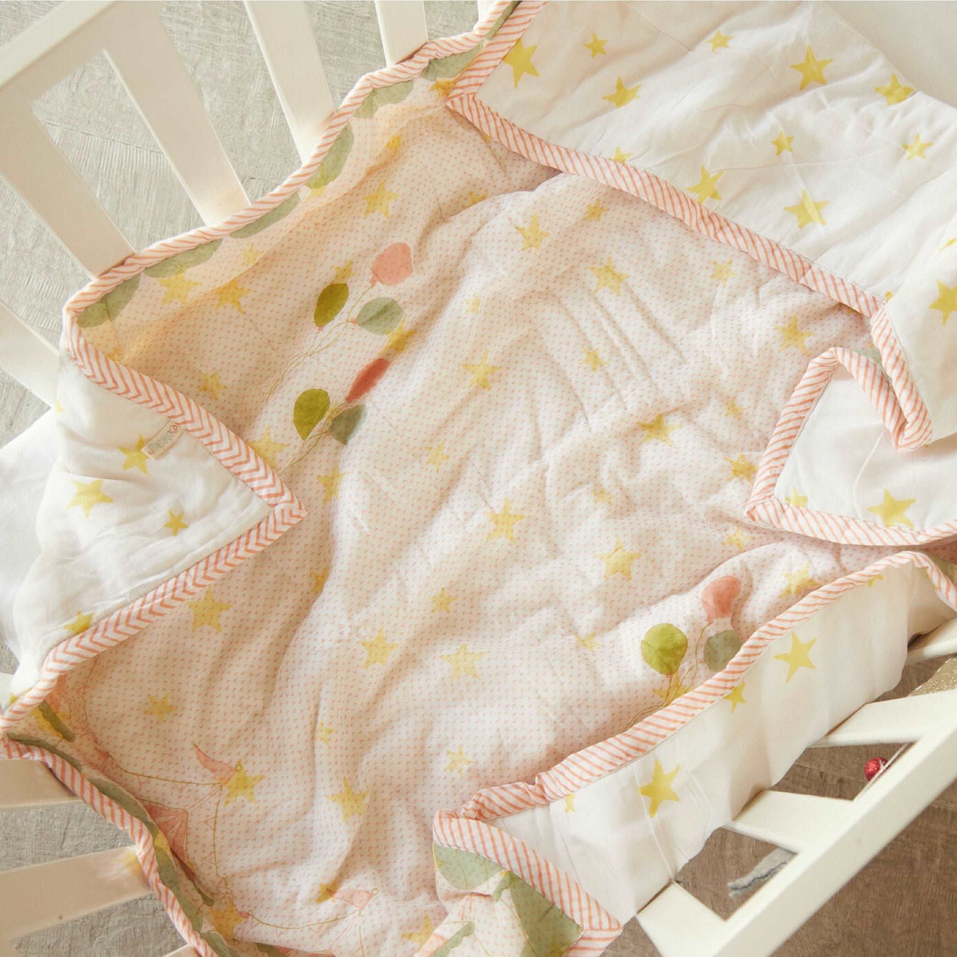 Quilt- I am going to the circus - Peach