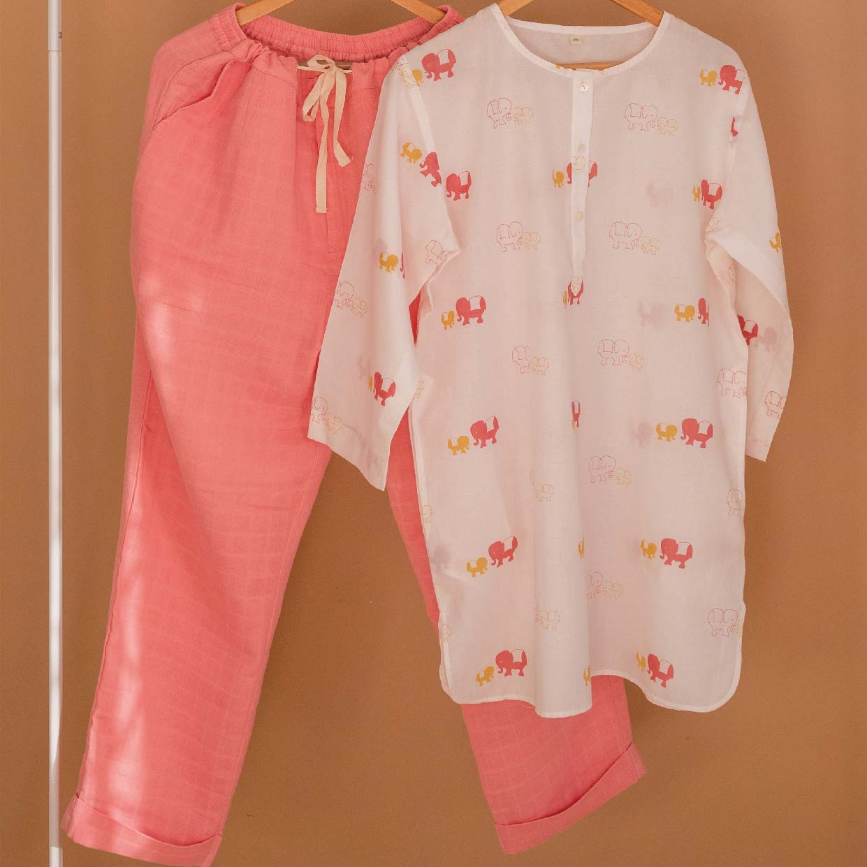 Loungewear, Men - Pajama - Elle Pink