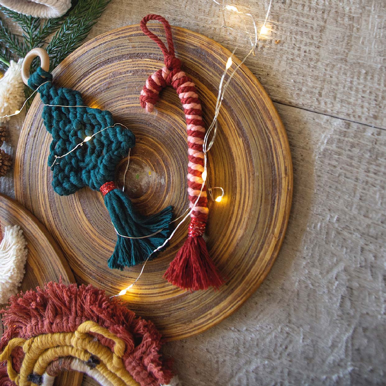 Wall Hanging - Candy Cane Ornament
