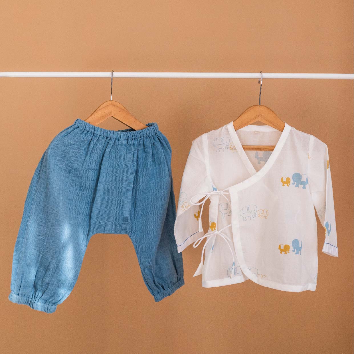 Jhabla Set, Infant -   Elle Blue