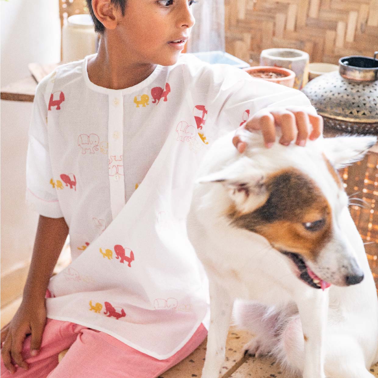 Loungewear, Kids - Elle Pink