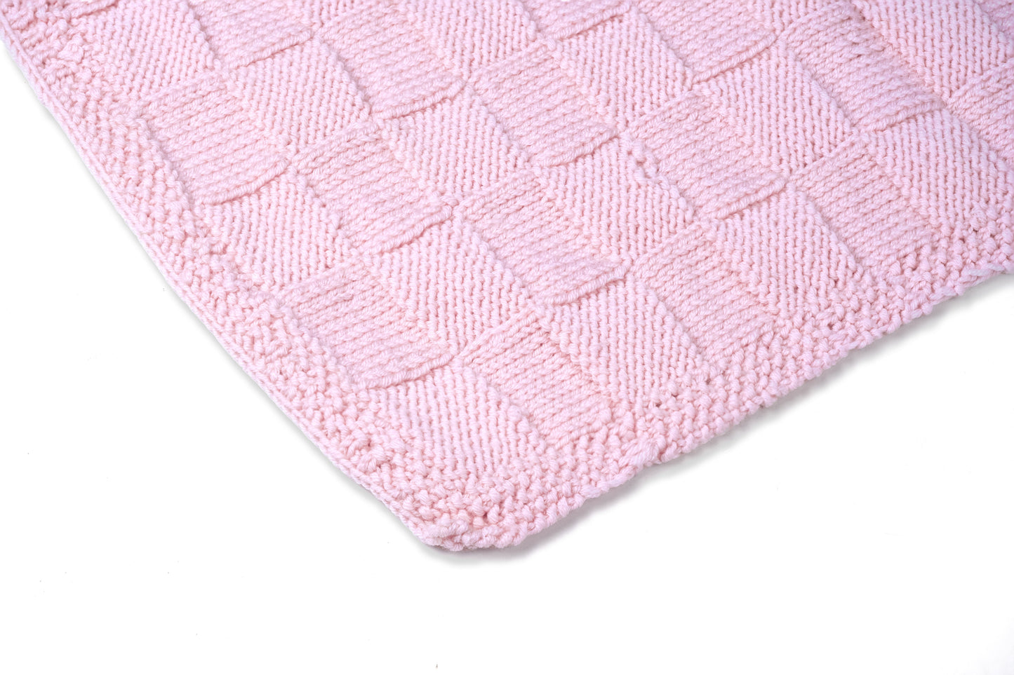 Merino Wool Blanket - Pink