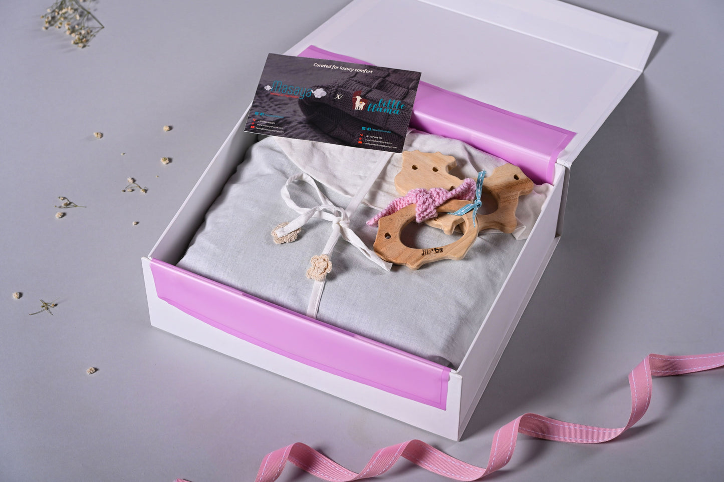 Merino Wool Blanket - Pink