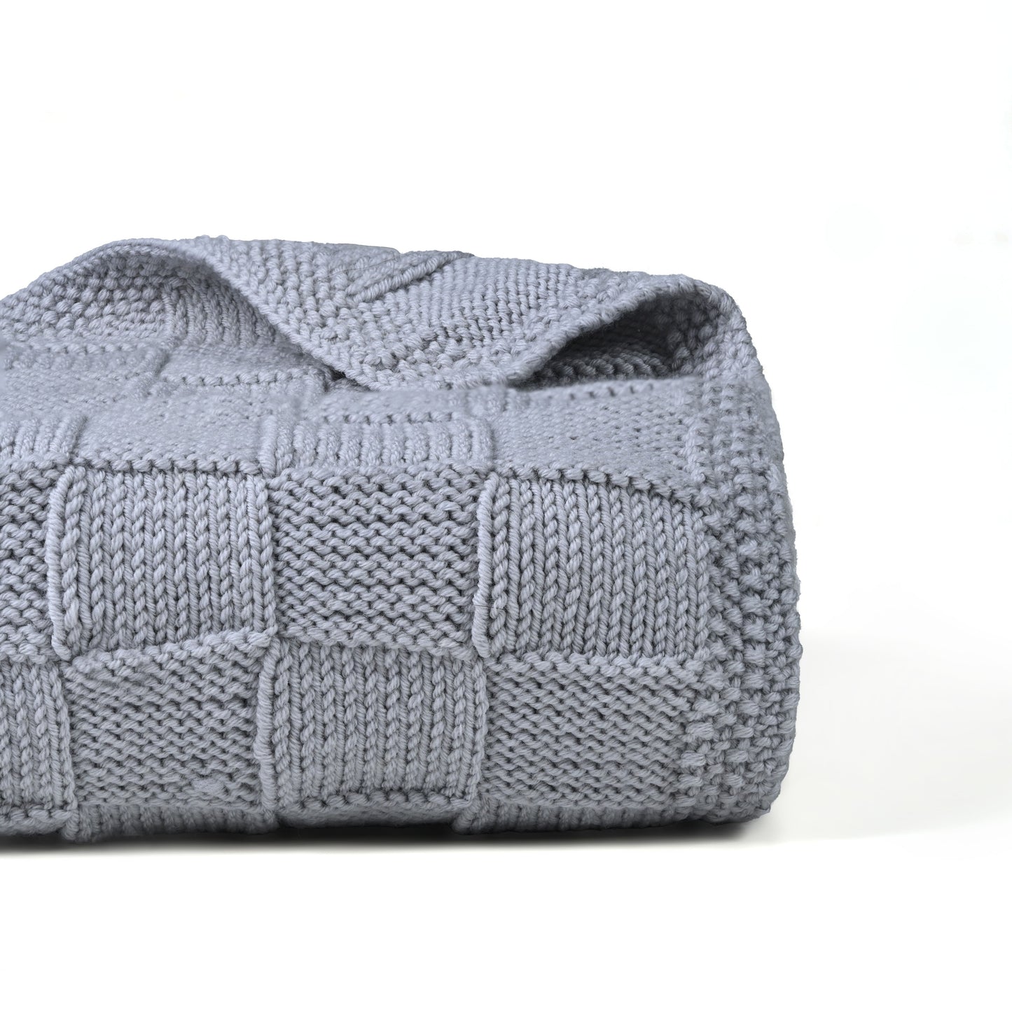 Merino Wool Blanket -  Grey