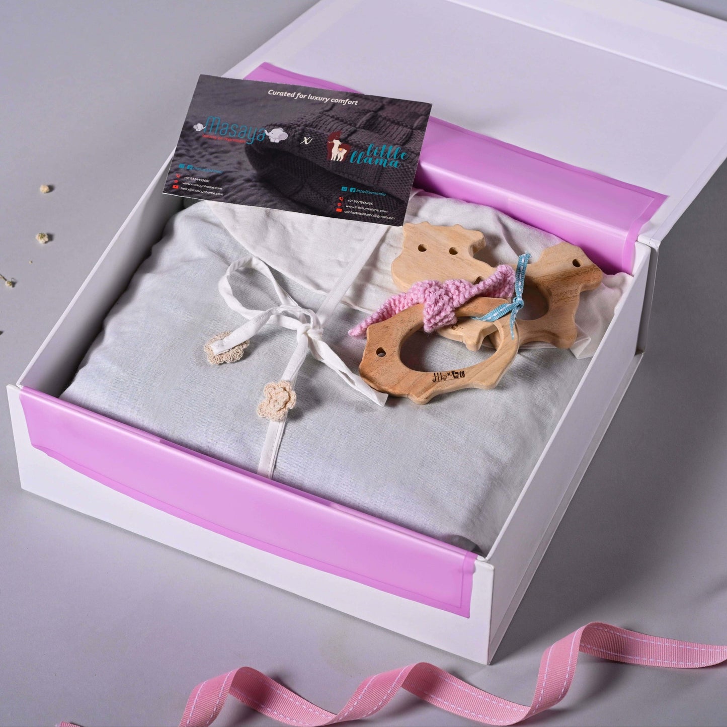 Merino Wool Blanket - Blue