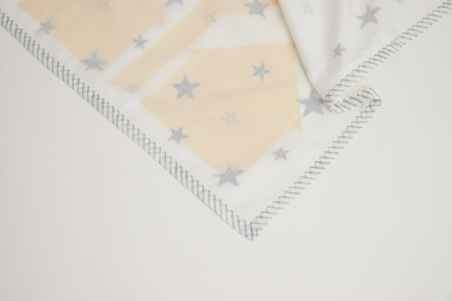 Cot Bedding Set - Shapes