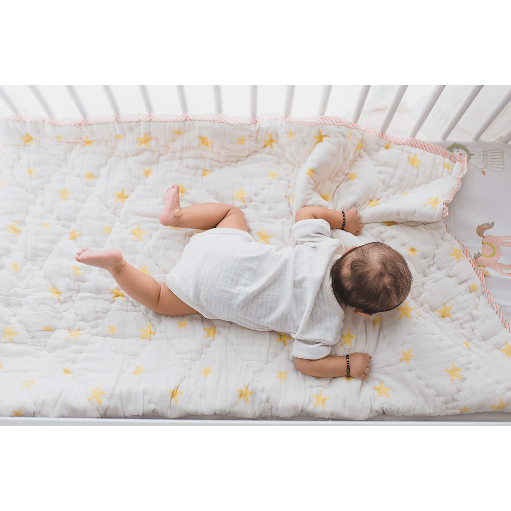 Quilt- I am going to the circus - Peach