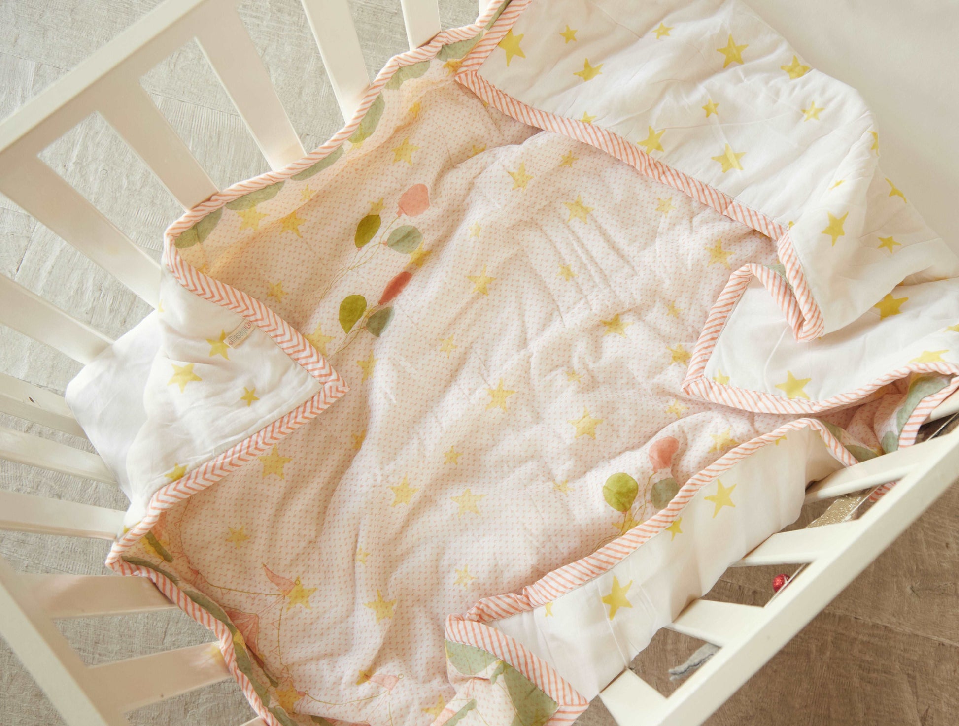 Quilt- I am going to the circus - Peach