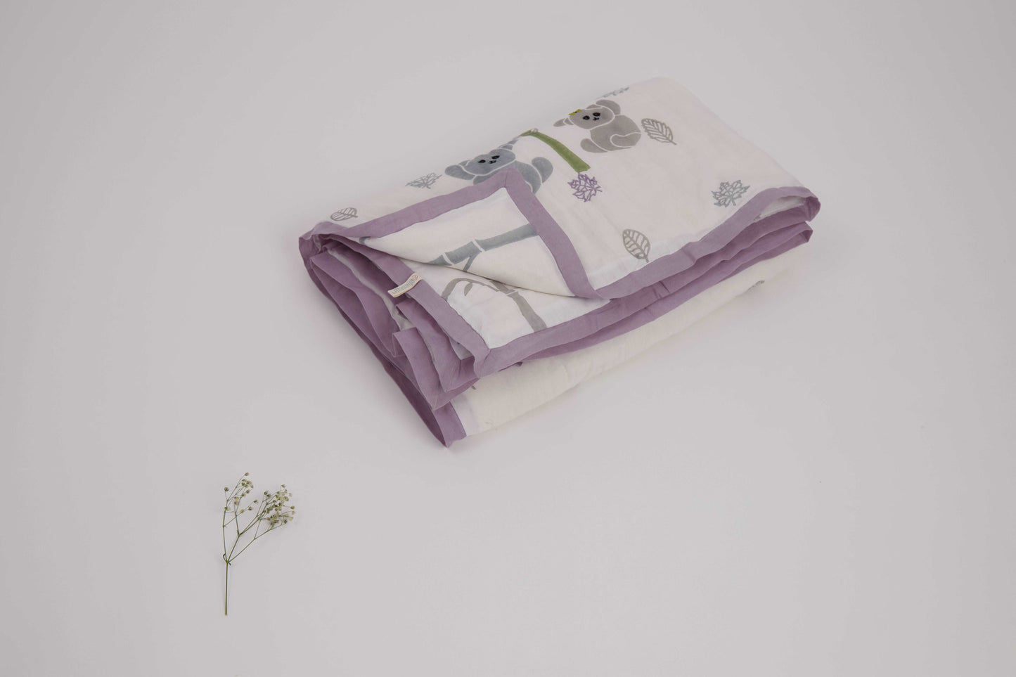 Quilt- K For Koala - Purple