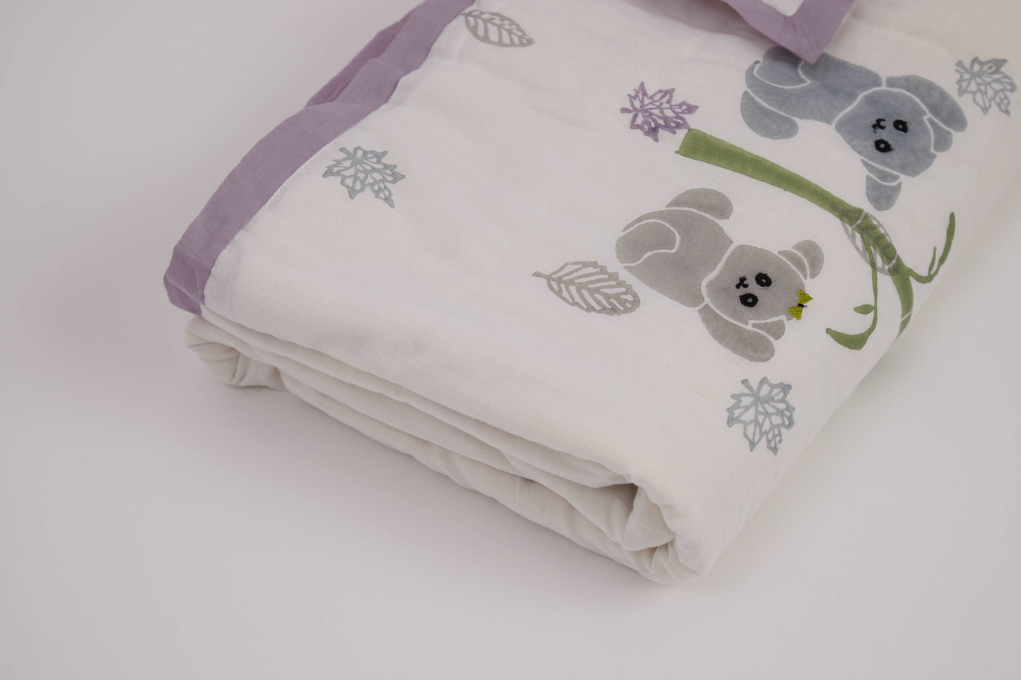 Quilt- K For Koala - Purple