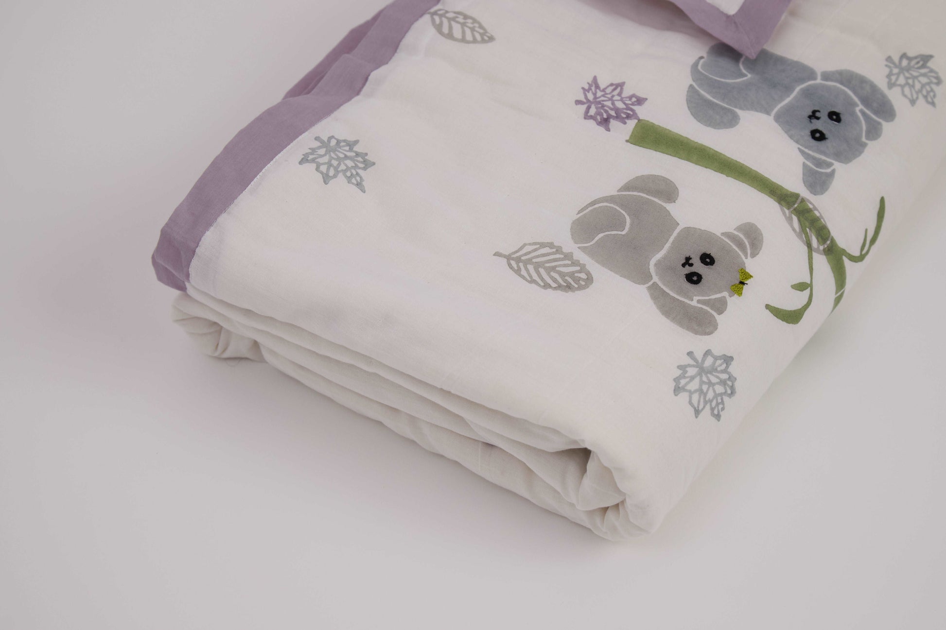 Quilt- K For Koala - Purple