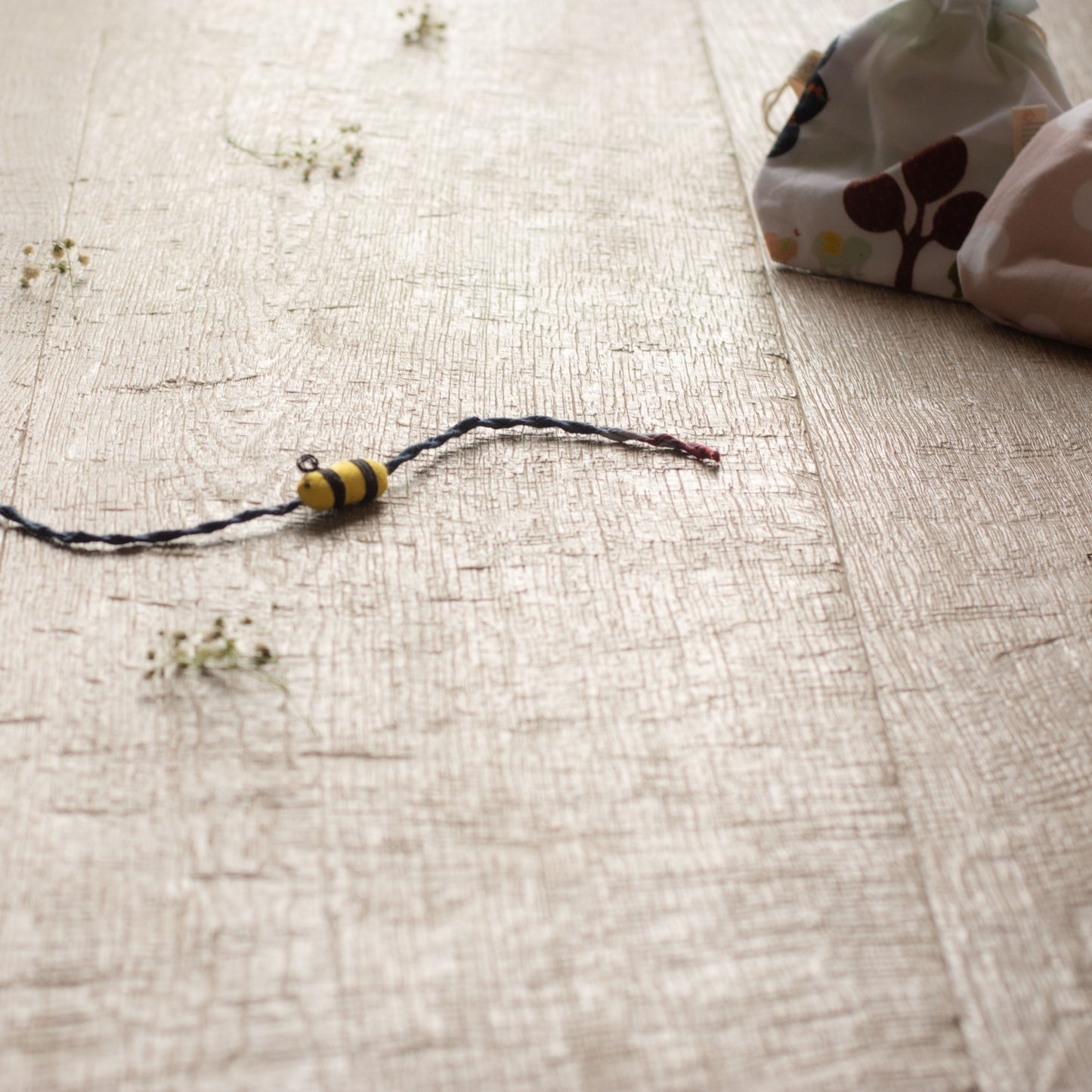 Upcycled Bee Kids Rakhi