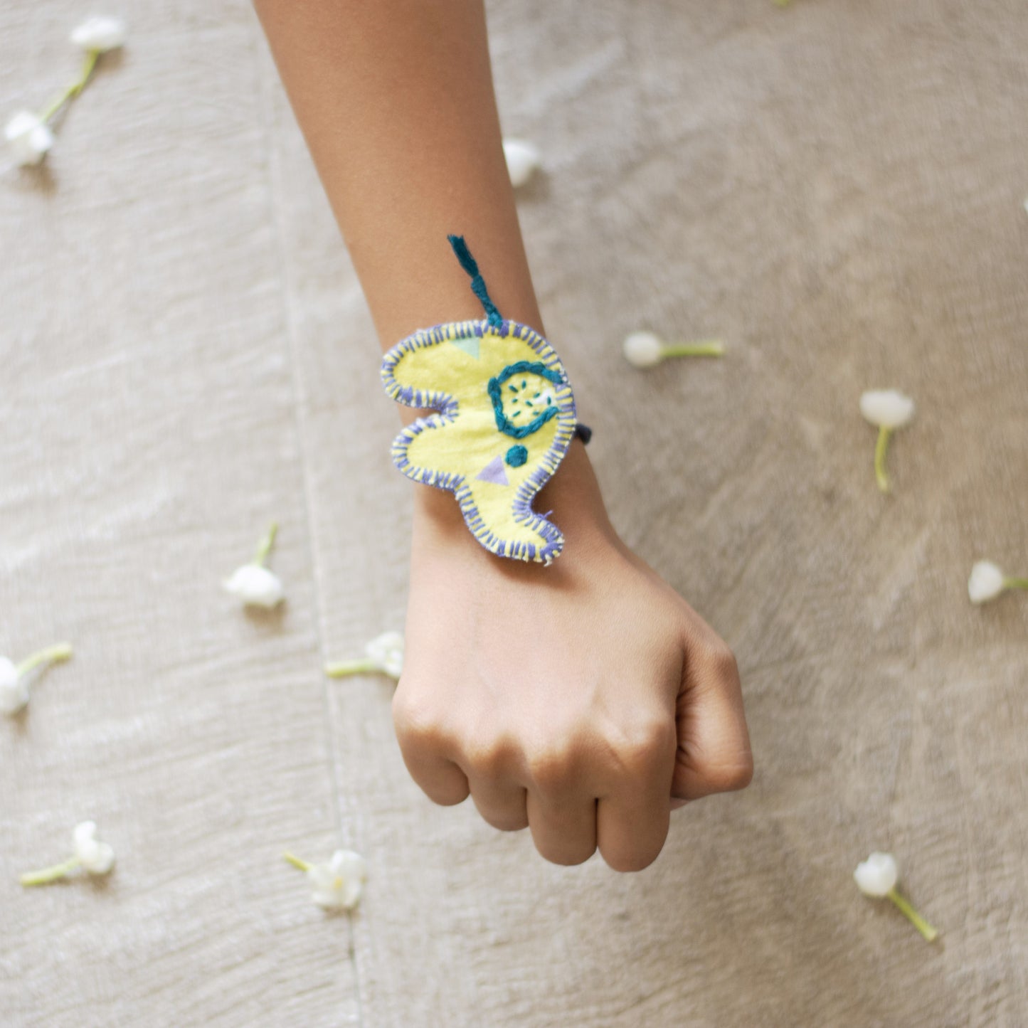 Upcycled Elephant Kids Rakhi