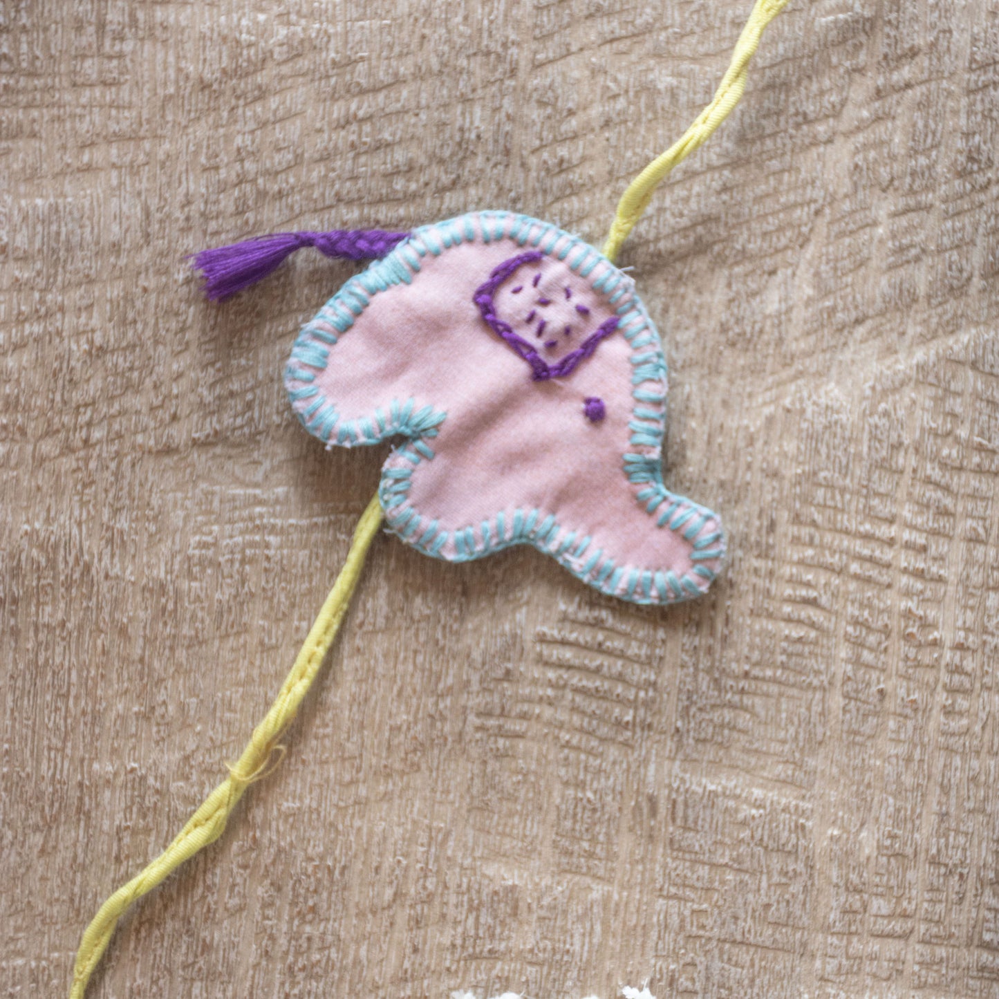 Upcycled Elephant Kids Rakhi