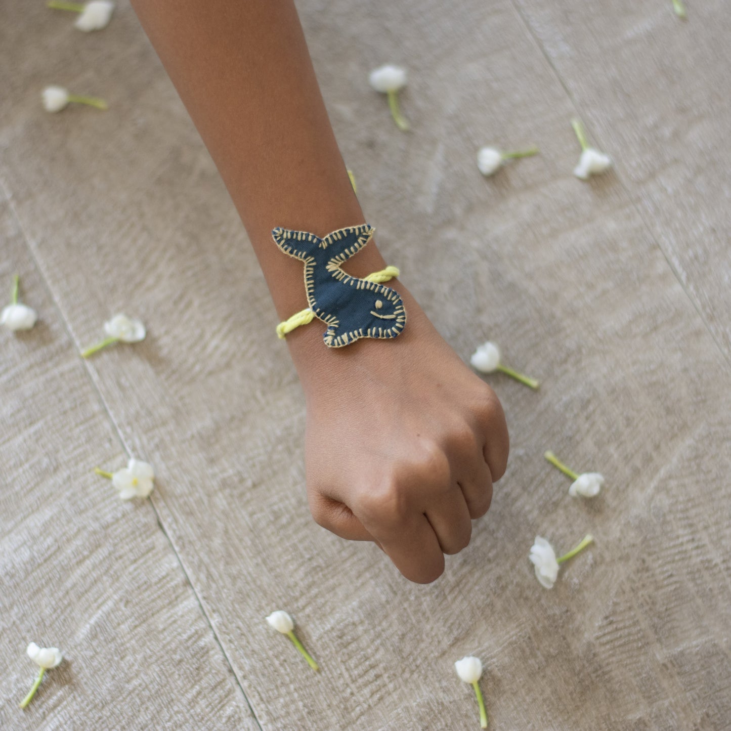 Upcycled Whale Kids Rakhi