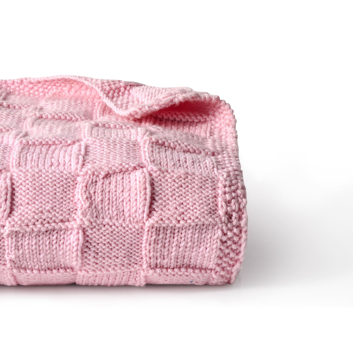 Merino Wool Blanket - Pink