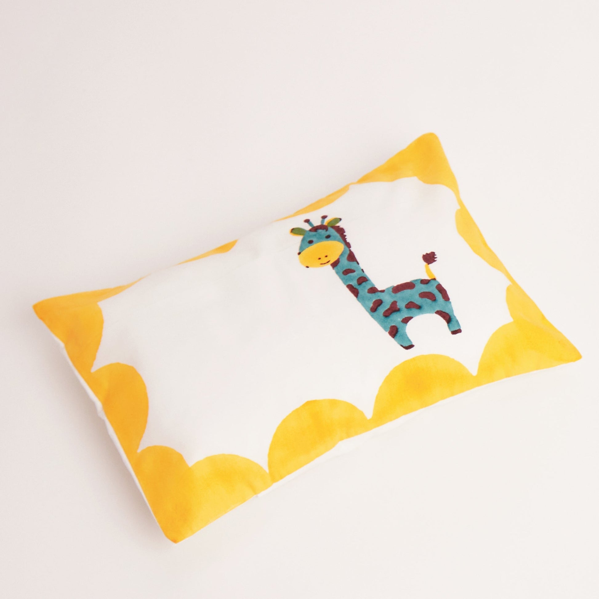 Cot Bedding Set- My Best Friend the Giraffe - Yellow Masaya Home