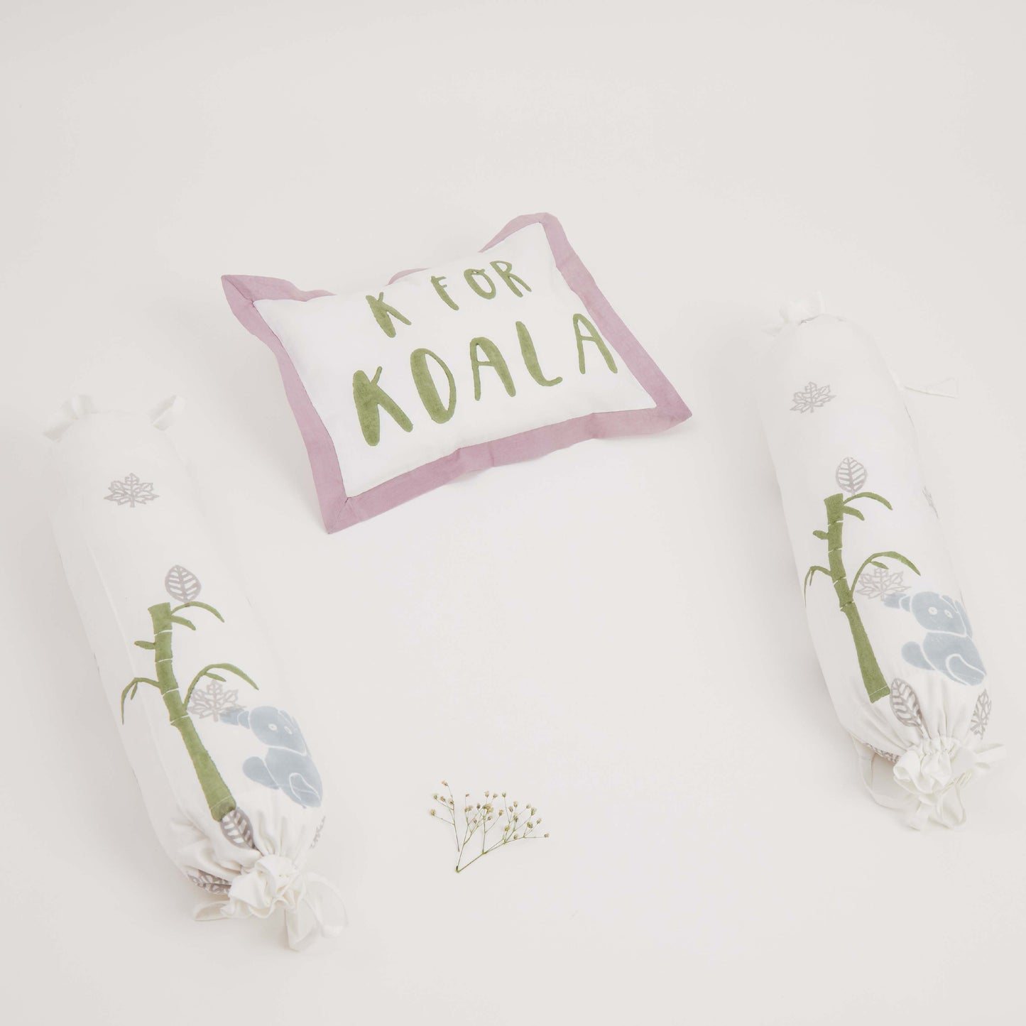 Pillow & Bolster Set- K for Koala