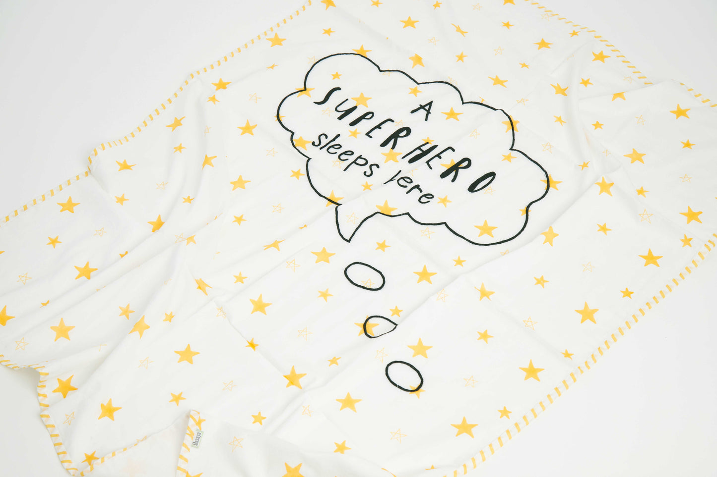 Dohar- Superbaby flies over Town- Embroidered