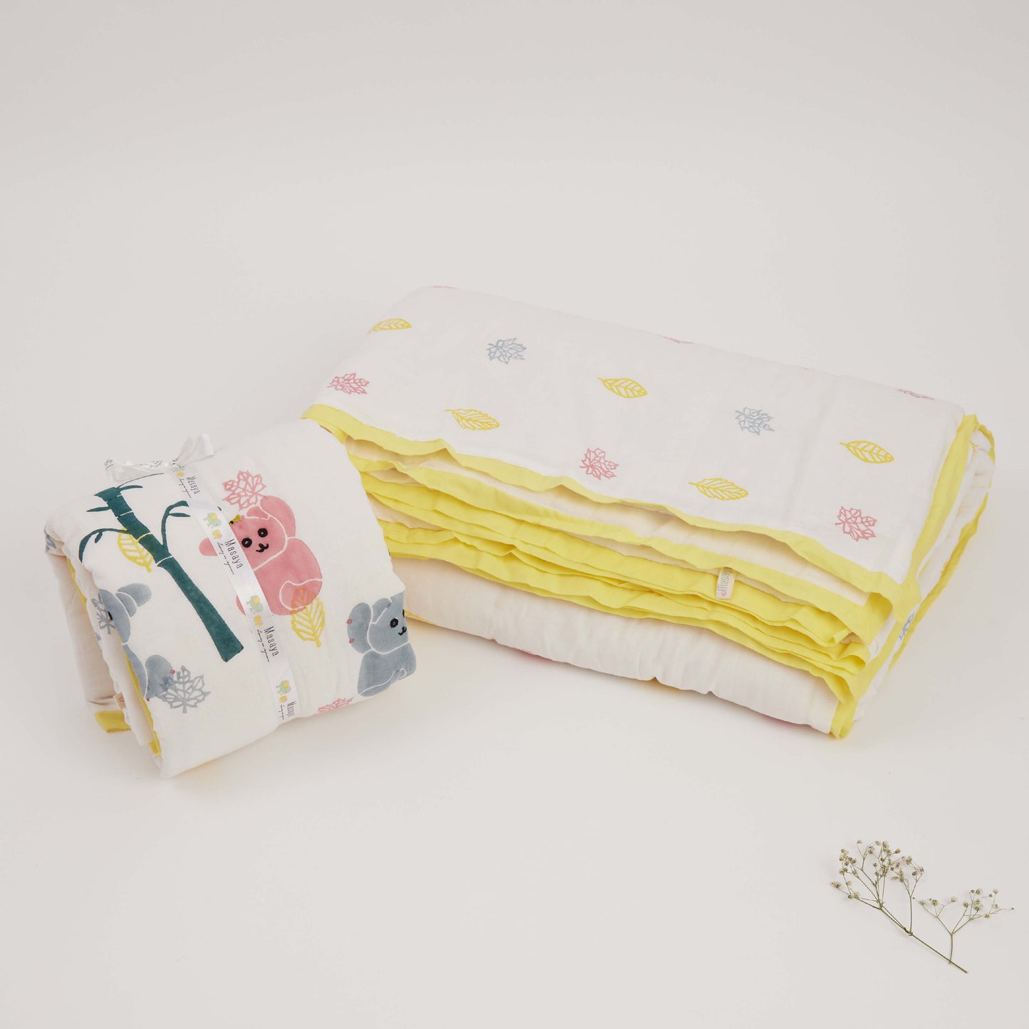 Quilt- K For Koala - Yellow