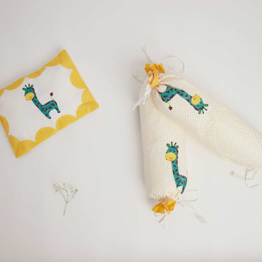 Pillow & Bolster Set- Gira the Giraffe