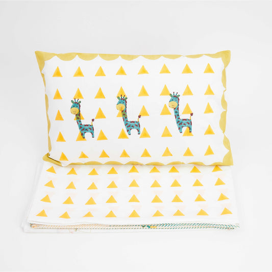 Bed Set- My Best Friend Gira the Giraffe- Yellow