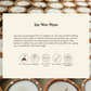 Handmade Soy Wax Boat Diya - Set of 2