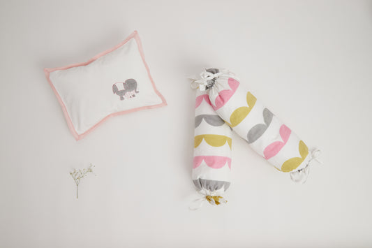 Pillow & Bolster Set- The Adventures of Mamma & Me