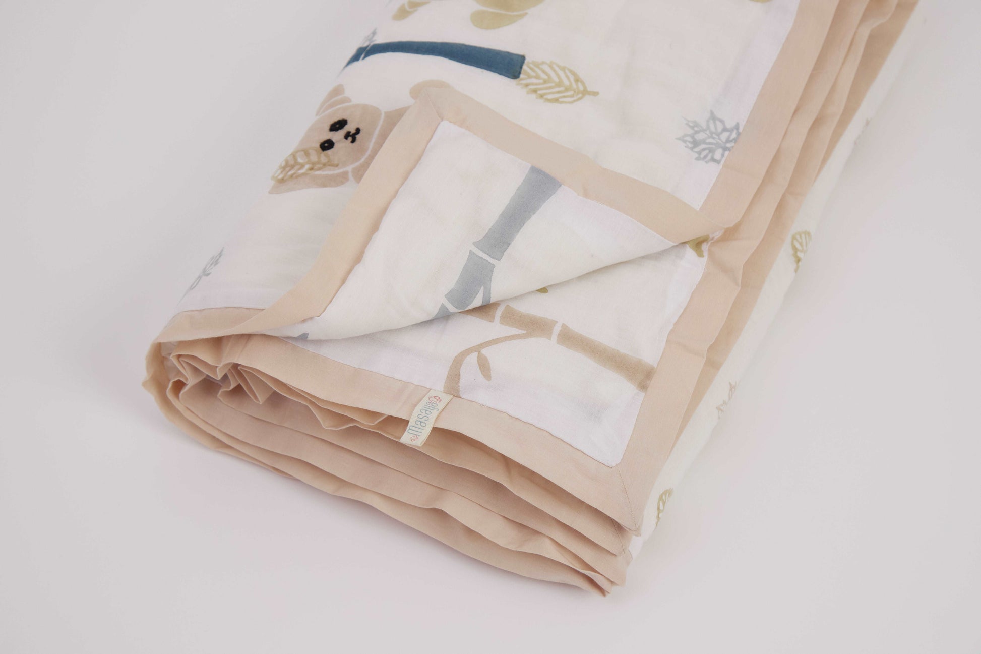 Quilt- K For Koala - Beige