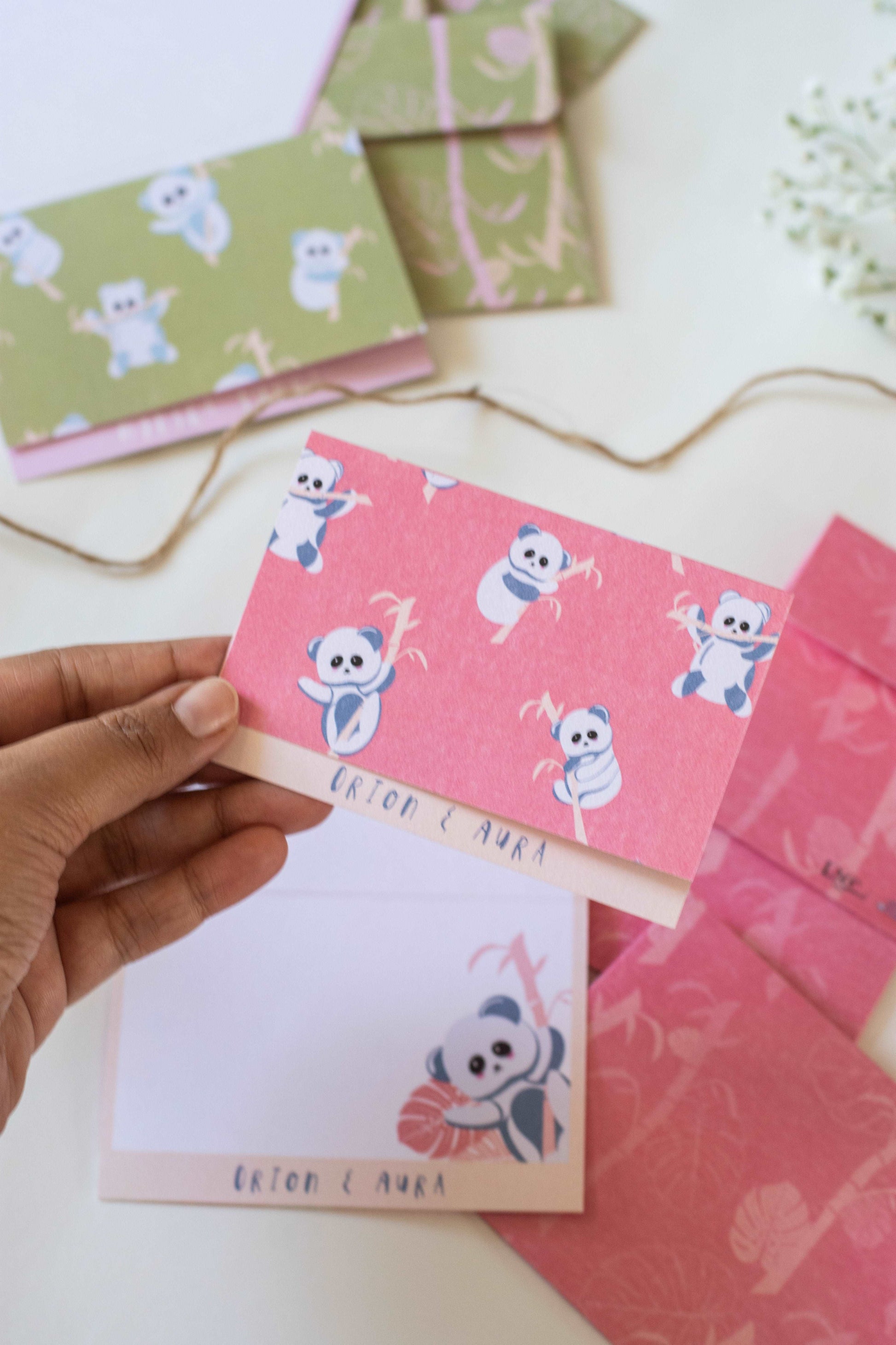 Foldable Gift Cards with Envelopes - K for Koala