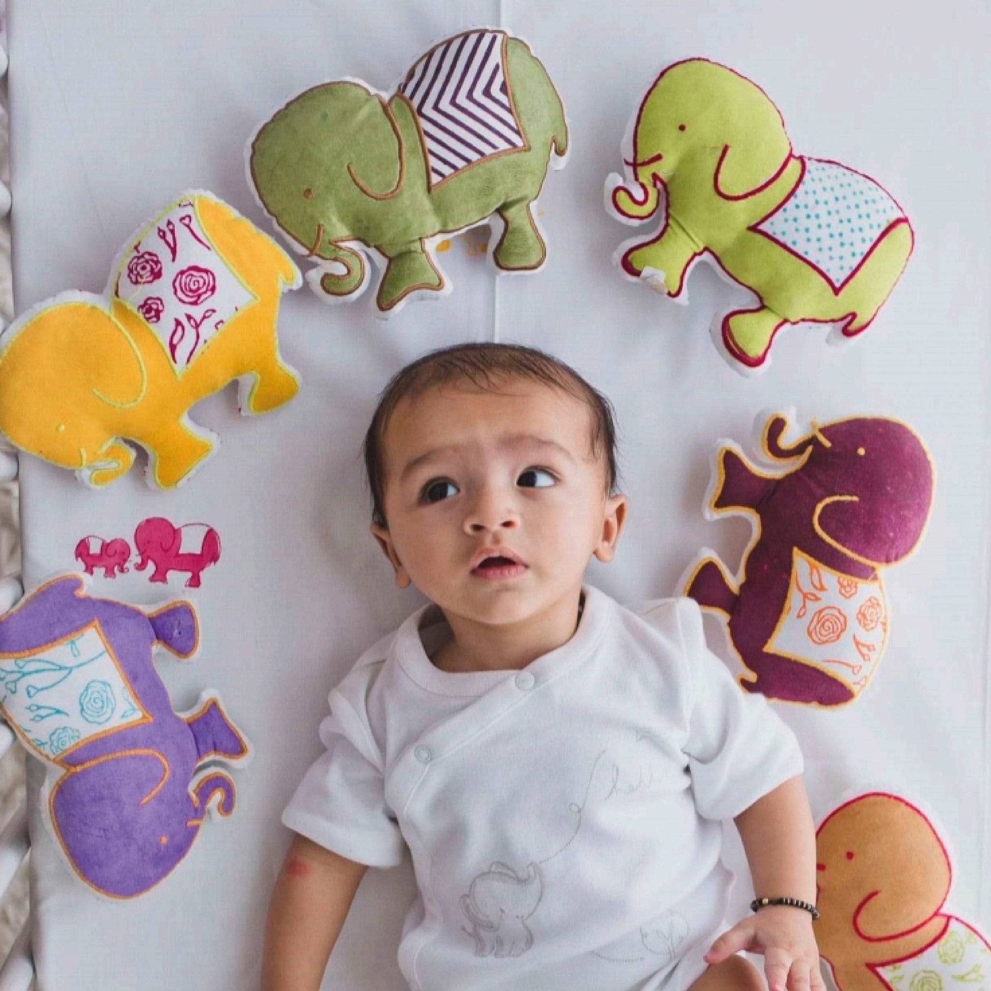 Shape Cushions- Elle the Baby Elephant