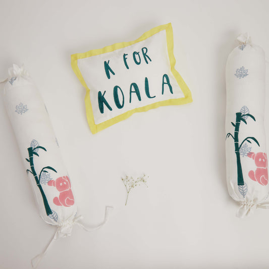 Pillow & Bolster Set- K for Koala